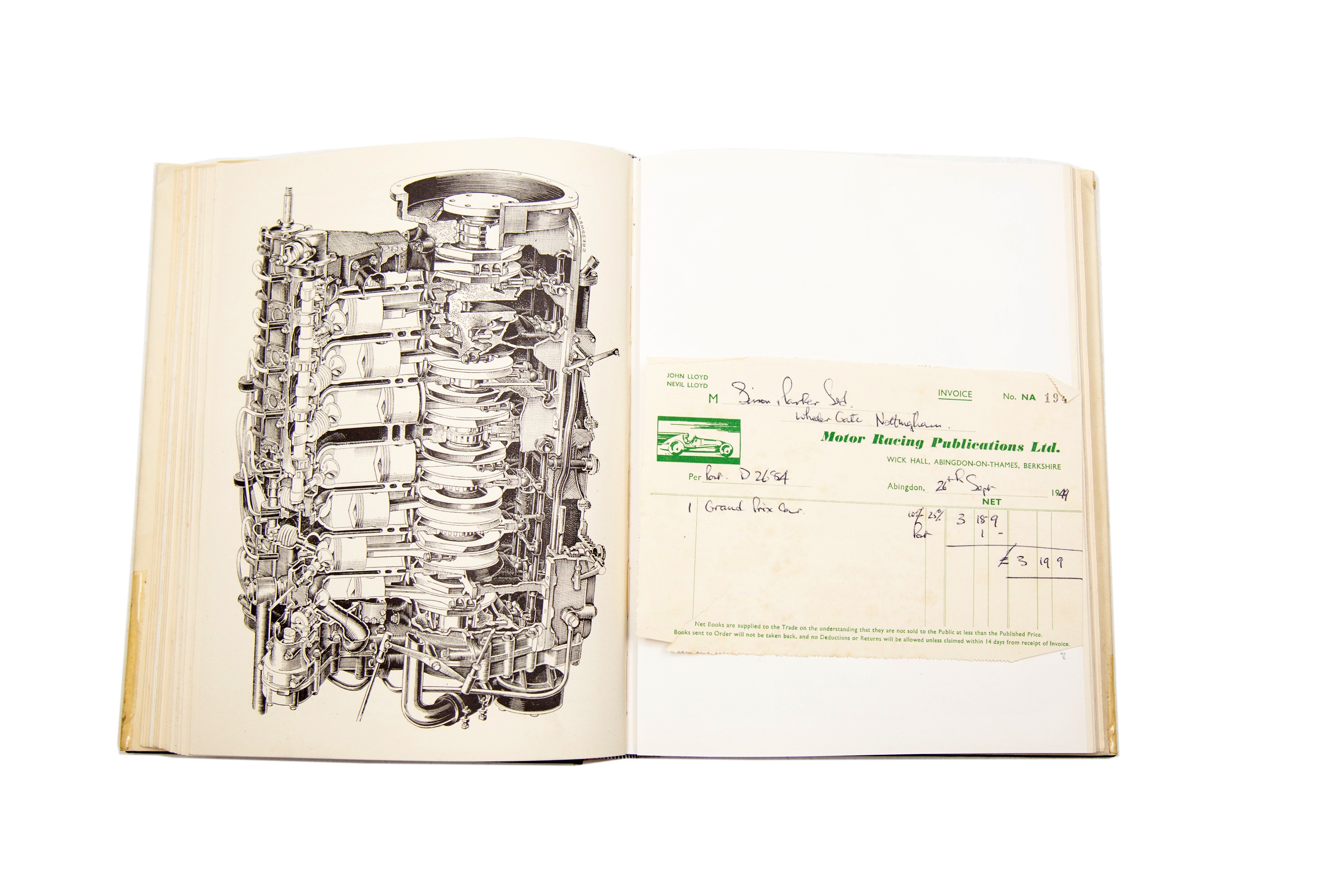 Lot 208 ‘The Grand Prix Car’ by Laurence Pomeroy
