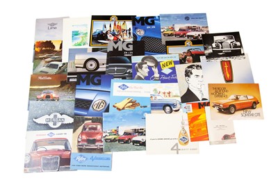 Lot 221 - Quantity of British Vehicle Sales Brochures