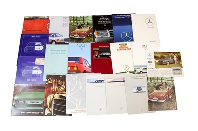 Lot 226 - Quantity of German Vehicle Sales Brochures