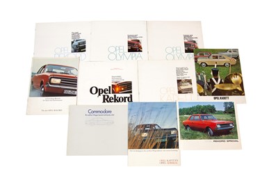 Lot 227 - Quantity of Opel Sales Brochures