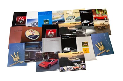 Lot 231 - Quantity of International Vehicle Sales Brochures