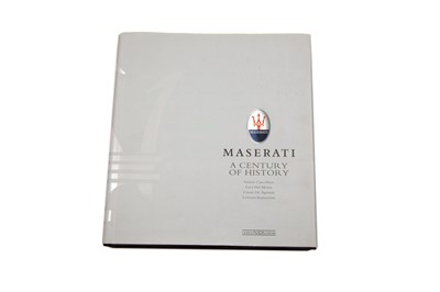 Lot 235 - ‘Maserati - A Century of History’ - The Official Book