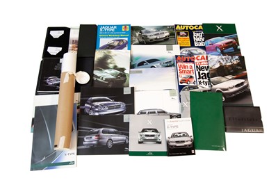 Lot 239 - A Collection of Jaguar X-type Literature