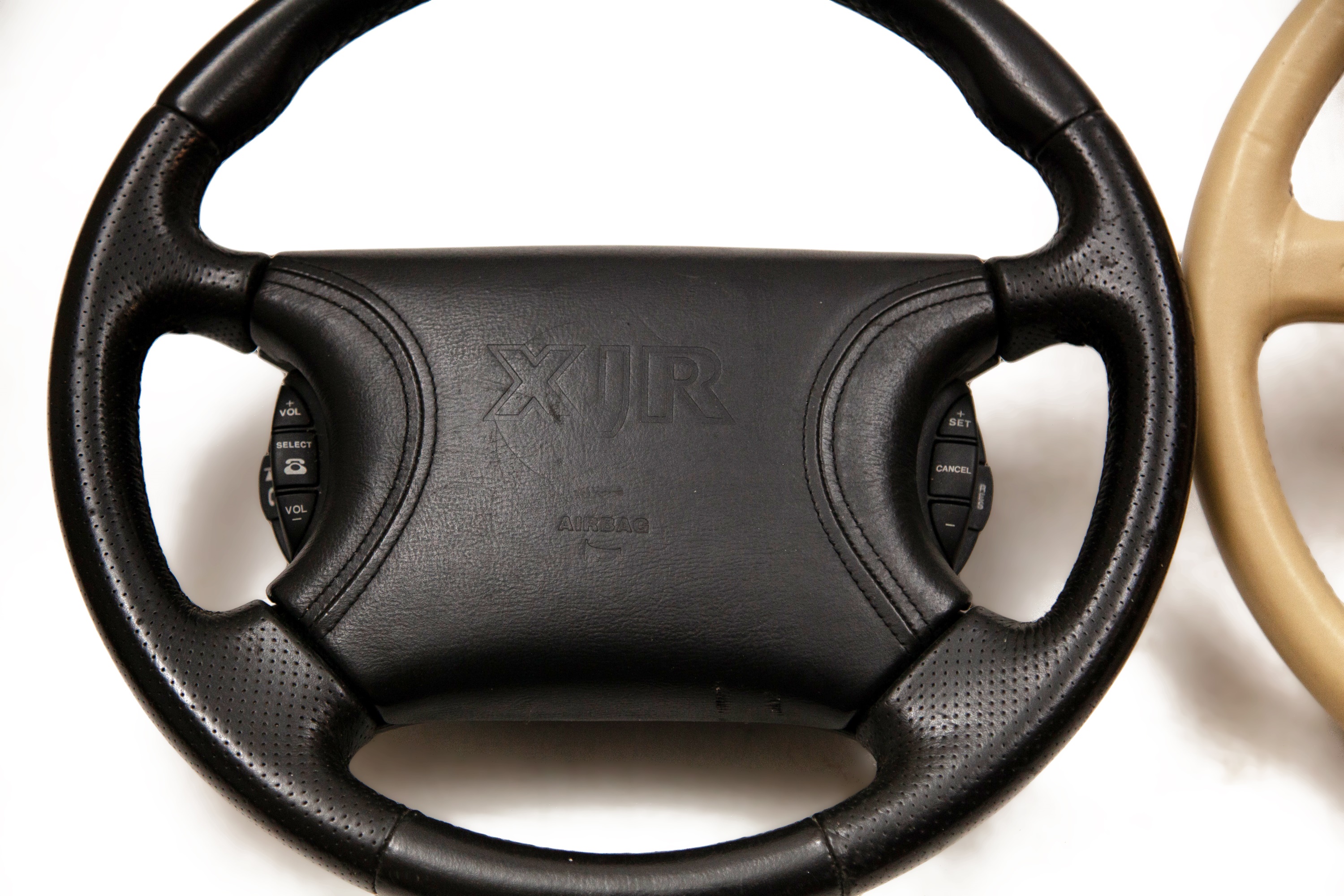 Lot 241 Two Specialist Jaguar Steering Wheels