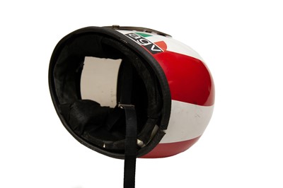 Lot 249 - Johnny Cecotto Signed Crash Helmet