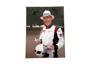 Lot 250 - Richard Attwood Signed Crash Helmet