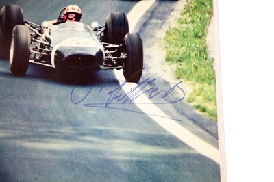 Lot 251 - Jo Siffert Signed Photographic Print