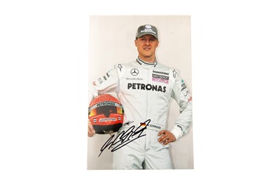 Lot 256 - Michael Schumacher Signed Photograph