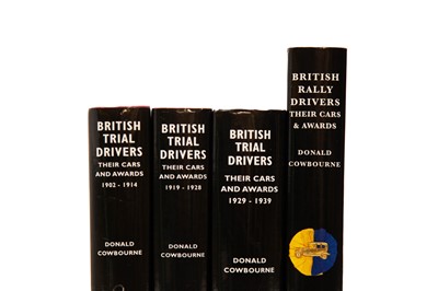 Lot 260 - British Trial Drivers - Their Cars and Awards (4 Vols)