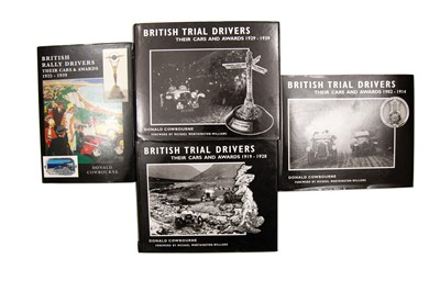 Lot 260 - British Trial Drivers - Their Cars and Awards (4 Vols)