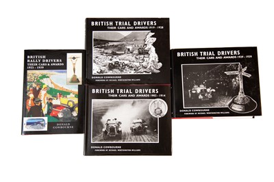 Lot 260 - British Trial Drivers - Their Cars and Awards (4 Vols)