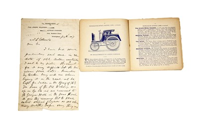 Lot 265 - ‘A Little Guide to Motor Cars’, c1897
