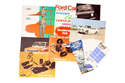 Lot 298 - Quantity of Ford Sales Brochures