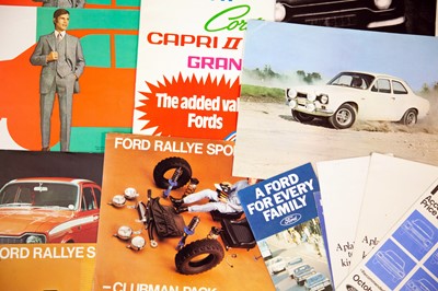 Lot 298 - Quantity of Ford Sales Brochures