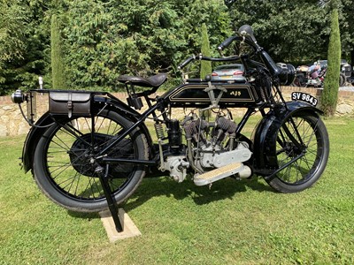 Lot 180 - 1920 AJS Vee-Twin Model D