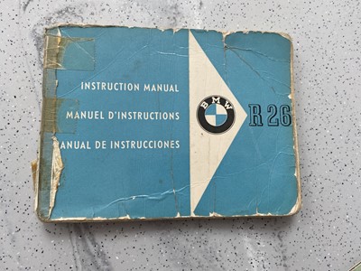 Lot 185 - 1956 BMW R26