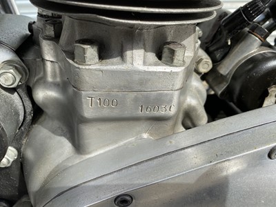 Lot 21 - 1952 Triumph T100
