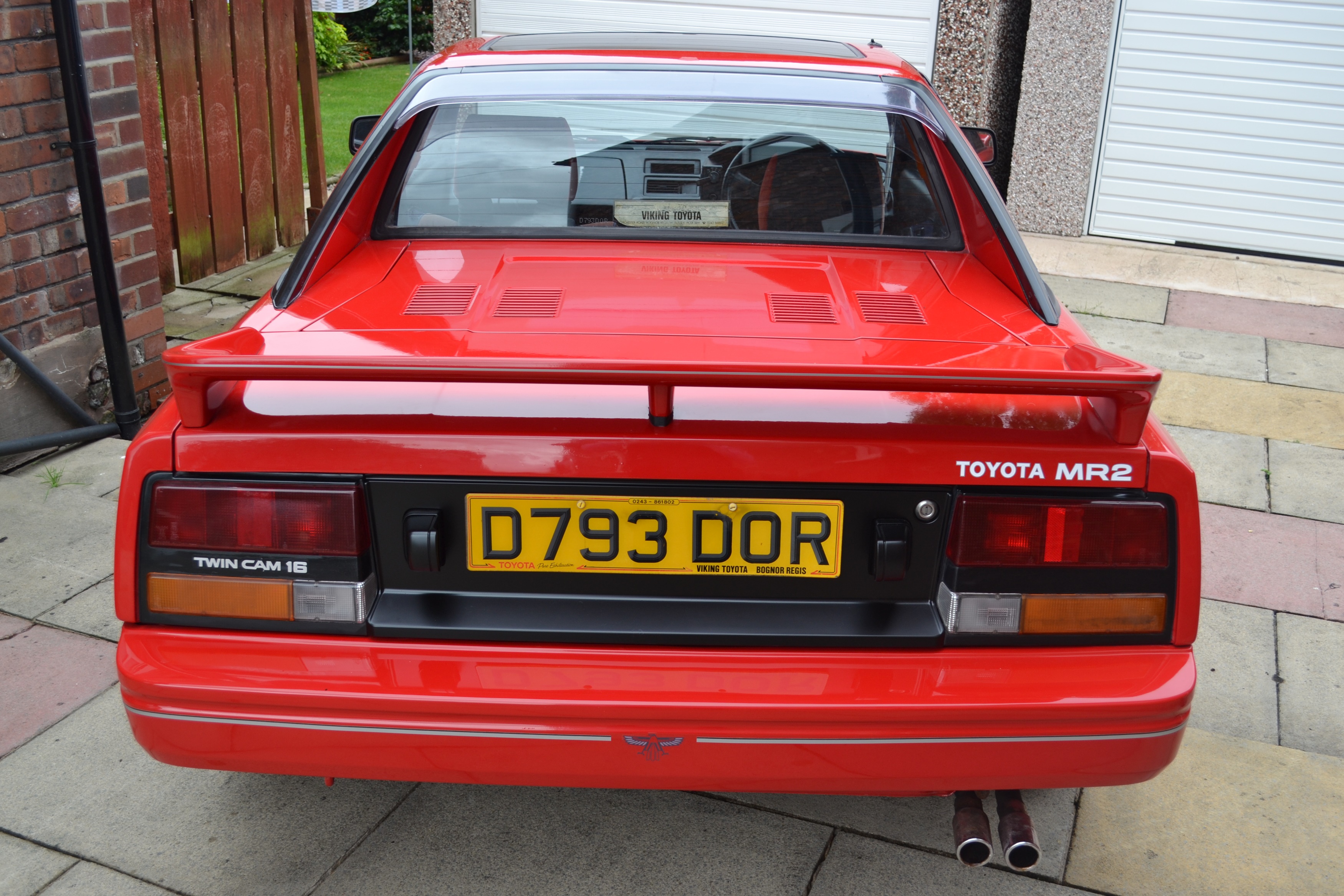Lot 306 - 1986 Toyota MR2