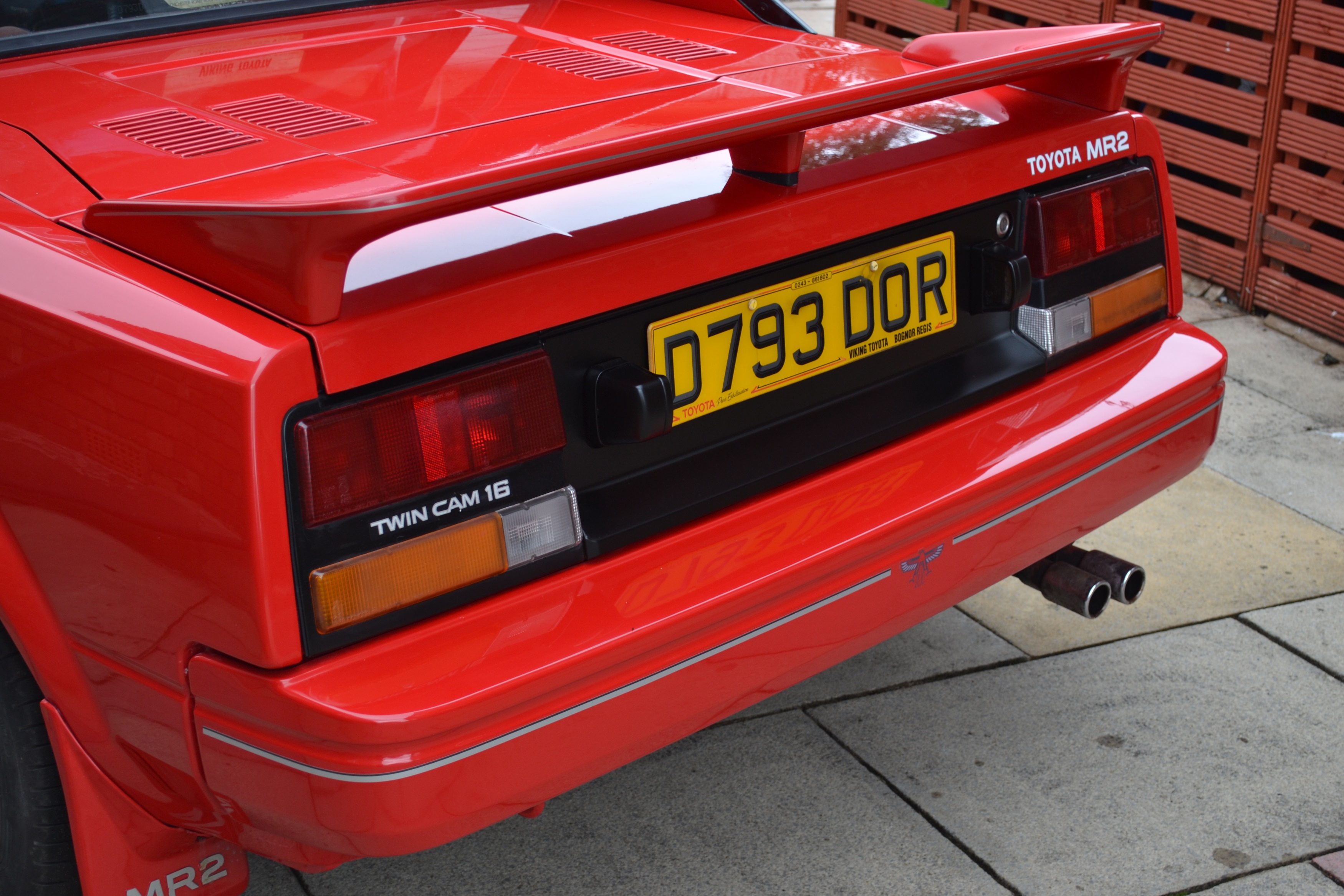 Lot 306 - 1986 Toyota MR2