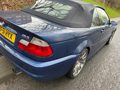 Lot 76 - 2002 BMW M3 Convertible