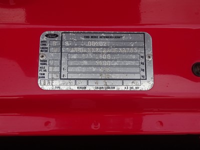 Lot 308 - 1988 Ford Escort 1.3 Popular