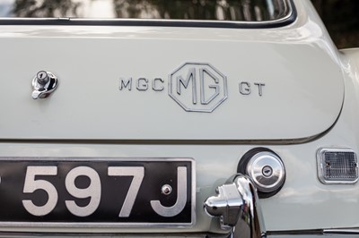 Lot 62 - 1969 MG C GT