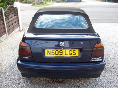 Lot 67 - 1995 Volkswagen Golf Cabriolet Rolling Stones