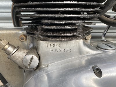 Lot 208 - 1967 Triumph T100SS