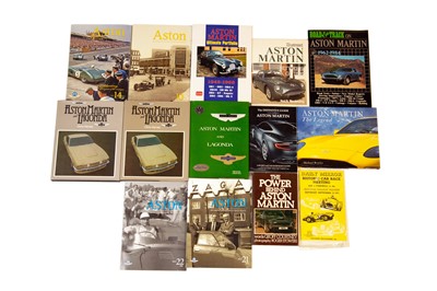 Lot 10 - Fourteen Titles Relating to the Aston Martin Marque