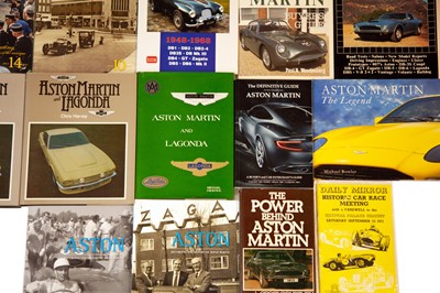 Lot 10 - Fourteen Titles Relating to the Aston Martin Marque