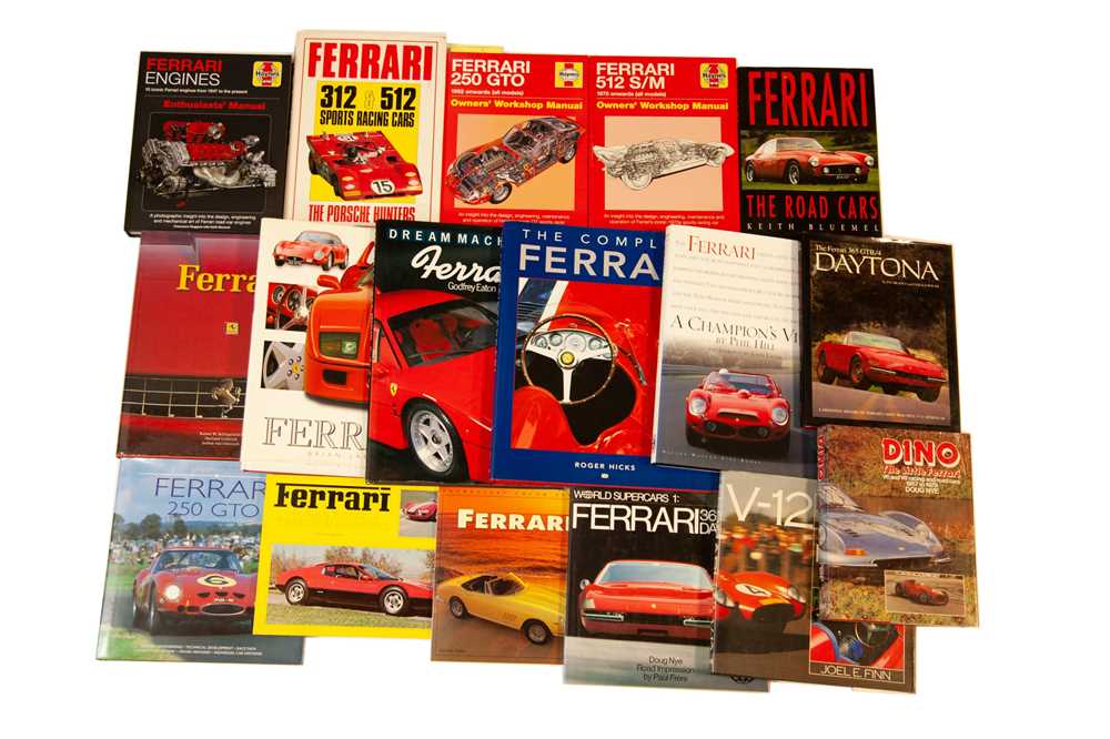 Lot 13 - Seventeen Titles Relating to the Ferrari Marque