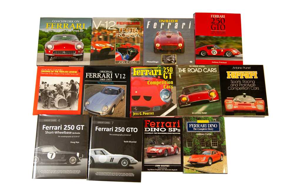 Lot 14 - Thirteen Titles Relating to the Ferrari Marque