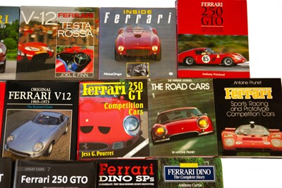 Lot 14 - Thirteen Titles Relating to the Ferrari Marque
