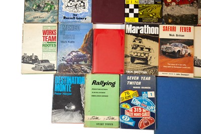Lot 20 - Sixteen Titles Relating to Rallying