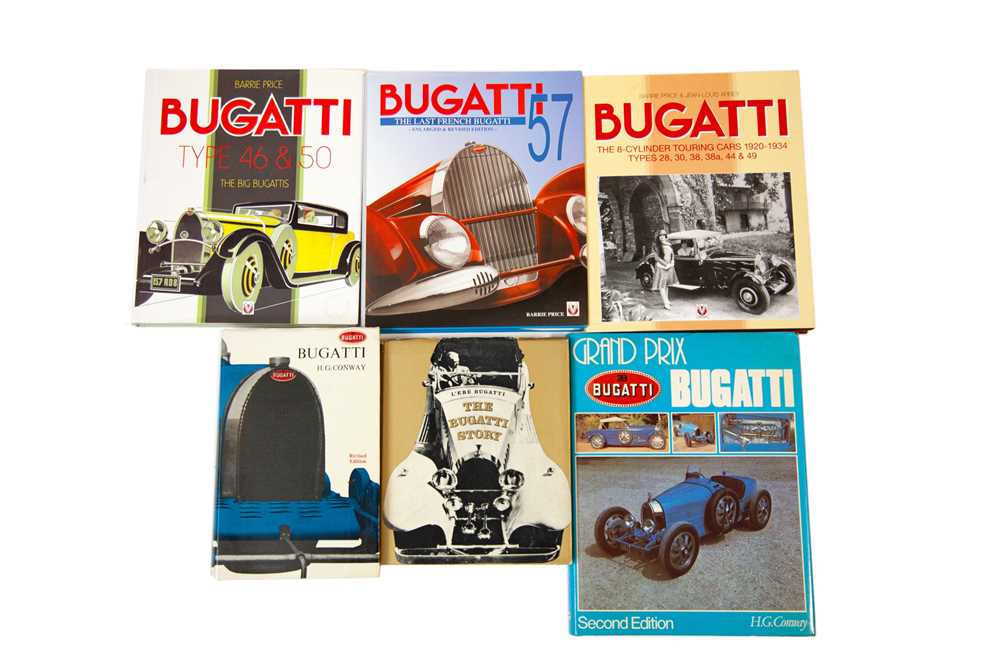 Lot 28 - Six Titles Relating to the Bugatti Marque
