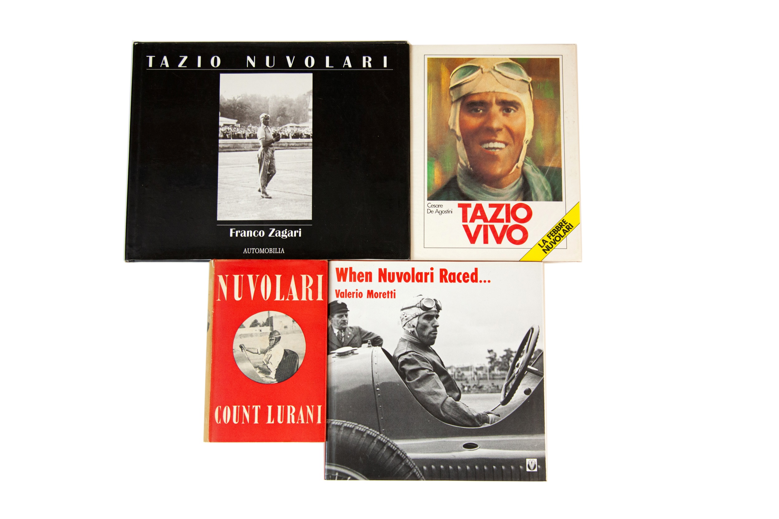Four Titles Relating to Tazio Nuvolari 
No Reserve