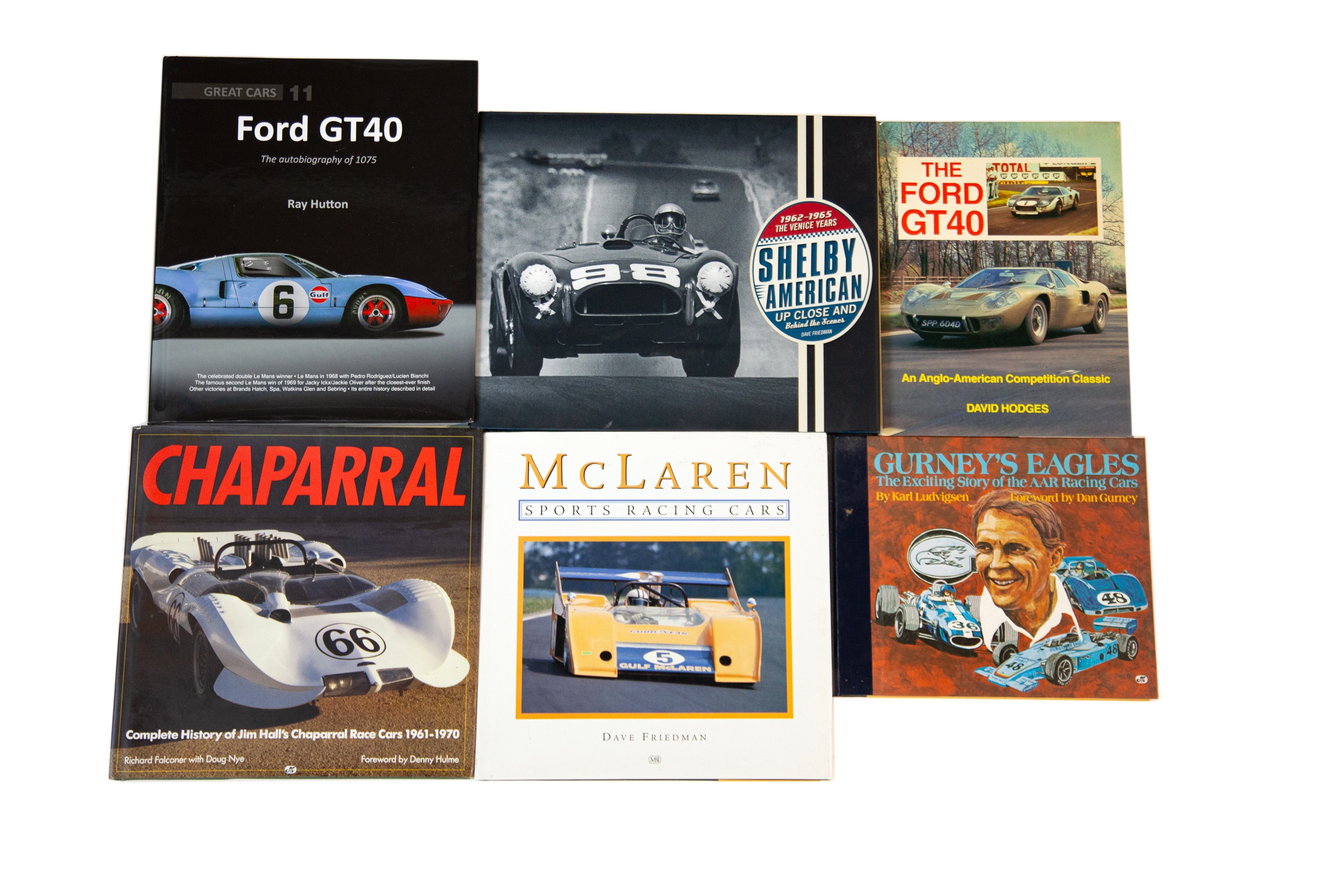 Six Marque-Specific Titles Relating to Racing Manufacturers 
No Reserve