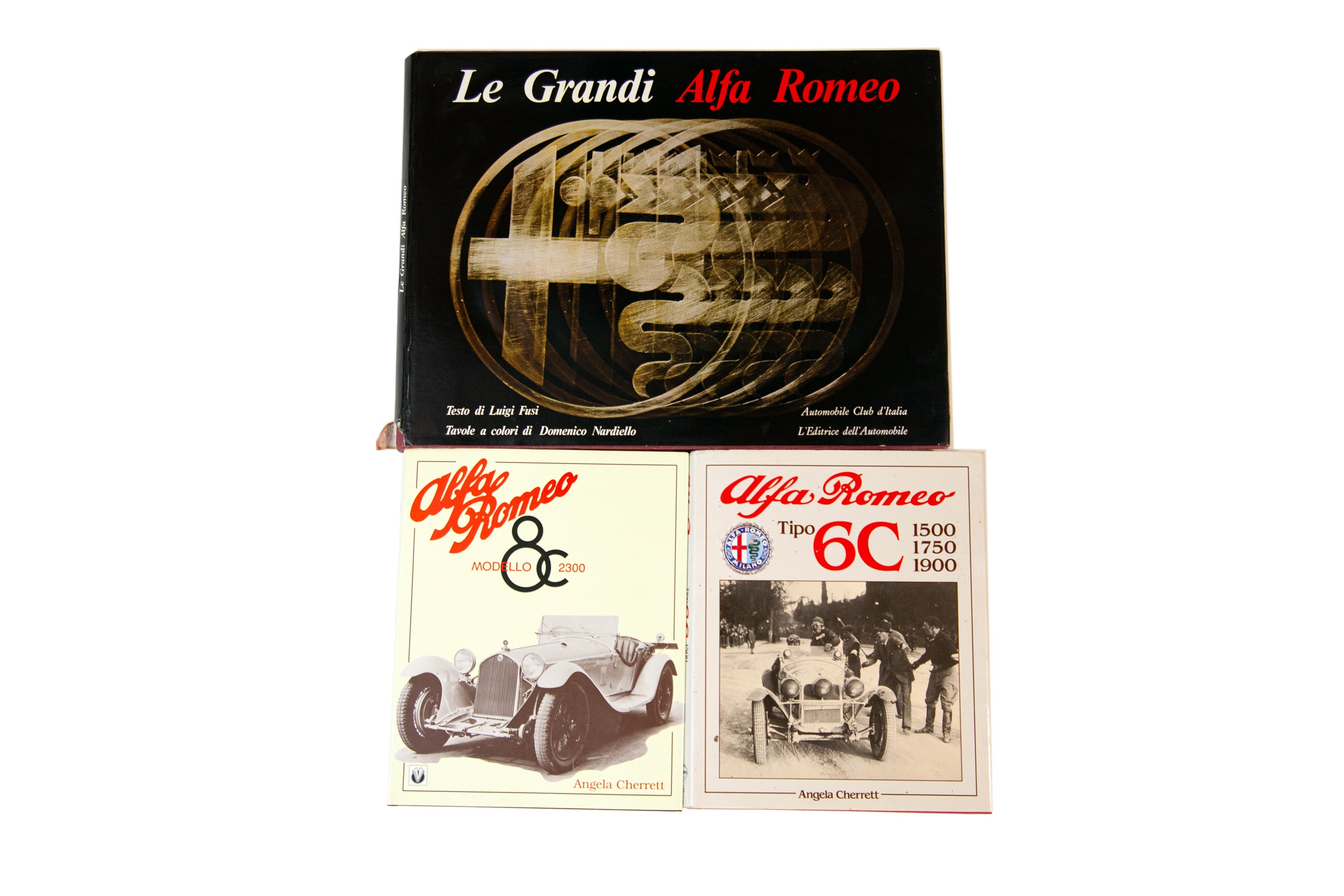 Three Titles Relating to the Alfa Romeo Marque 
No Reserve