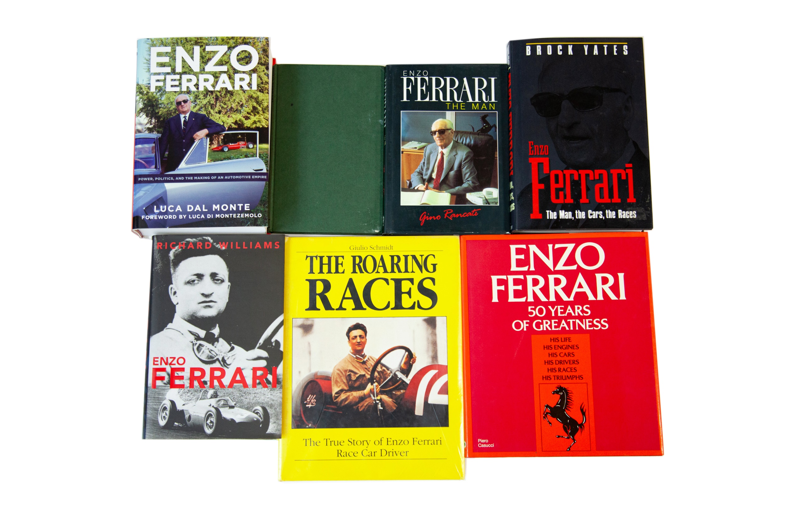Seven Titles Relating to Enzo Ferrari 
No Reserve