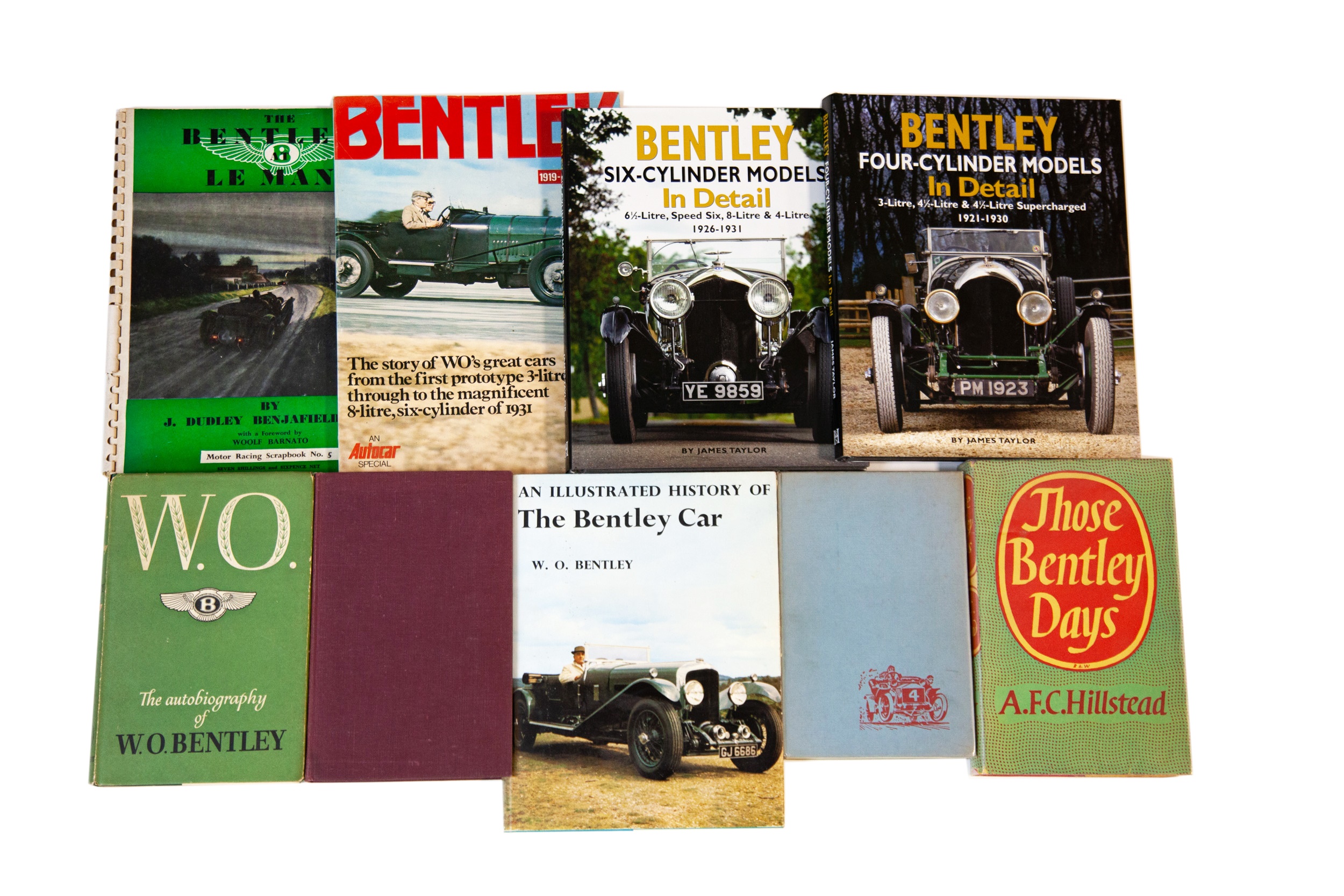 Nine Titles Relating to the Rolls-Royce and Bentley Marques 
No Reserve