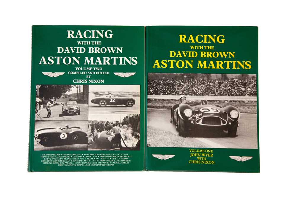 Lot 48 - ‘Racing with the David Brown Aston Martins’ by Wyer / Nixon
