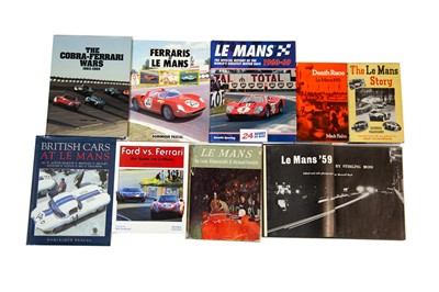 Lot 55 - Nine Titles Relating to Motor Racing at Le Mans