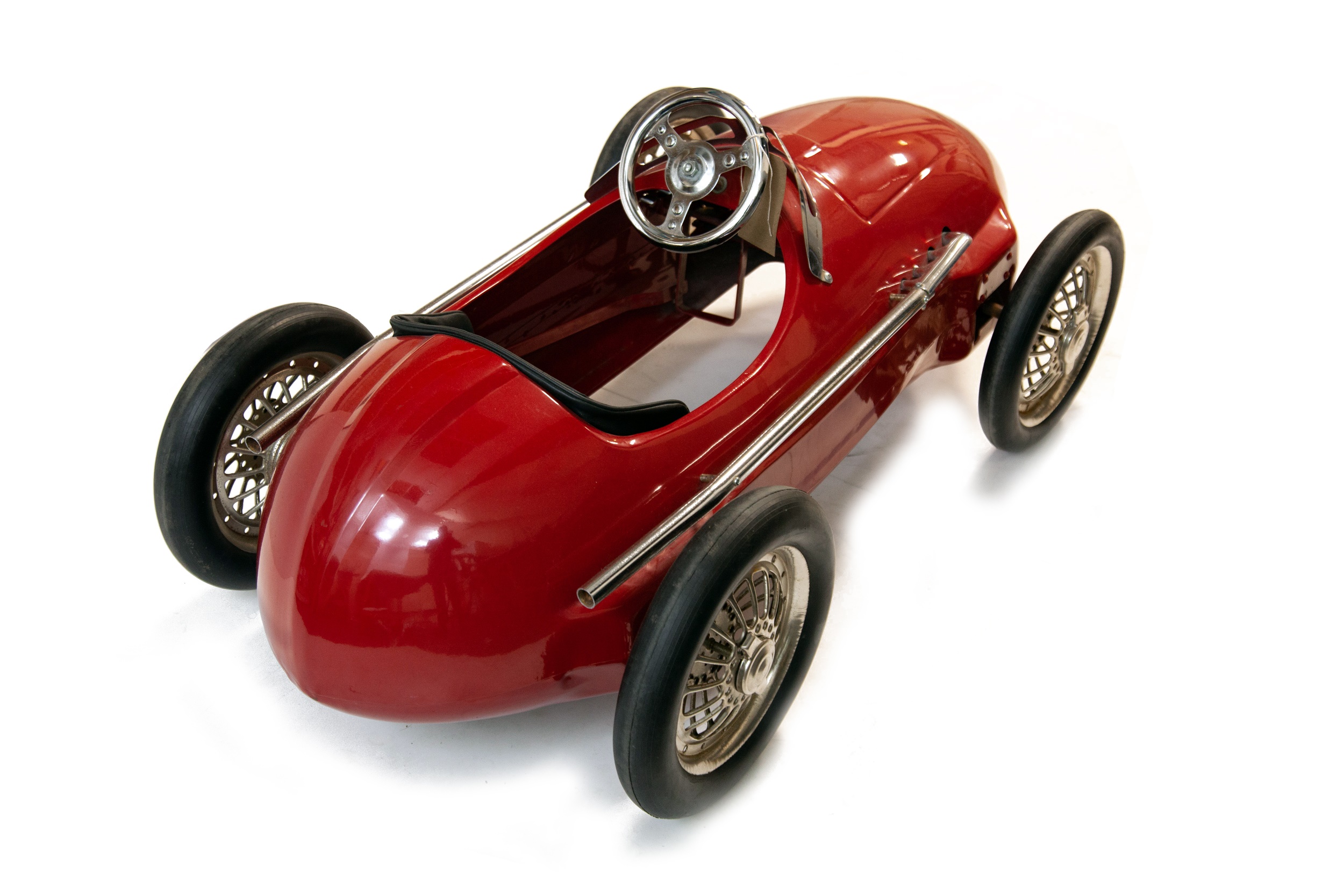 Lot 68 - Ferrari Pedal Car By A R (american Retro)