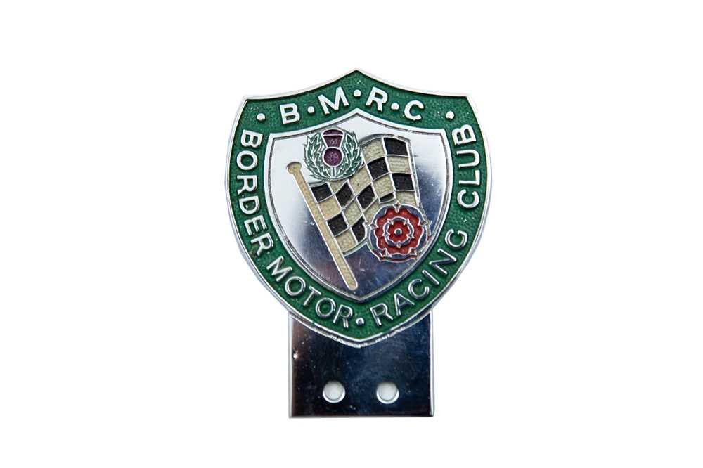 Lot 86 - Chrome and Cold-Enamelled ‘Border Motor
