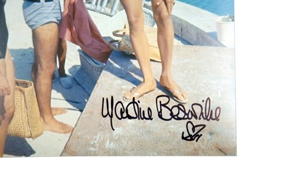 Lot 132 - James Bond ‘Thunderball’ - Martine Beswick Signed Photograph