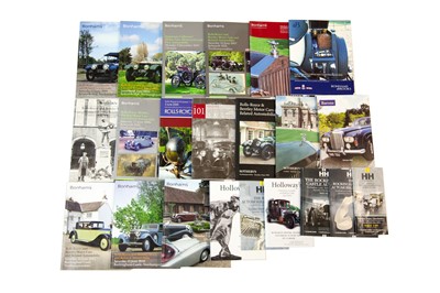 Lot 134 - Quantity of Classic Car Auction Catalogues