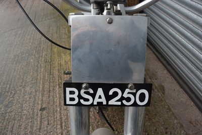 Lot 1953 BSA C11 Trials Bike