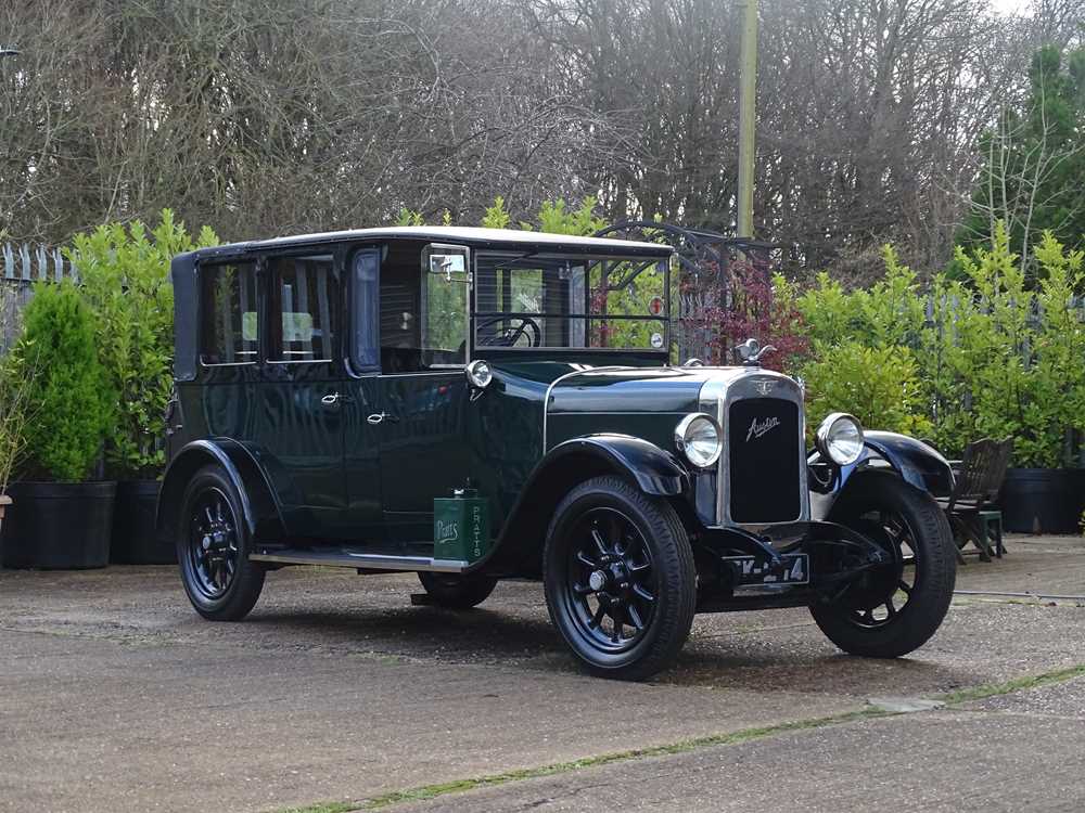 Lot 72 - 1928 Austin Twenty Landaulette