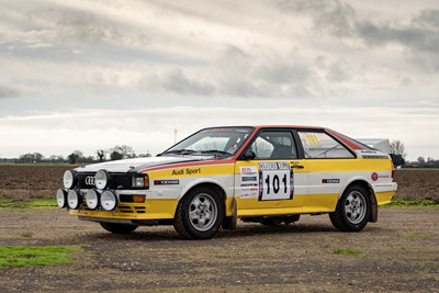 Lot 54 - 1984 Audi Quattro Rally Car