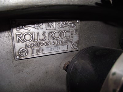 Lot 35 - 1934 Rolls Royce 20/25 Sedanca de Ville
